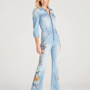 NWT Driftwood Farrah Jumpsuit - Aqua Dusk, Size L